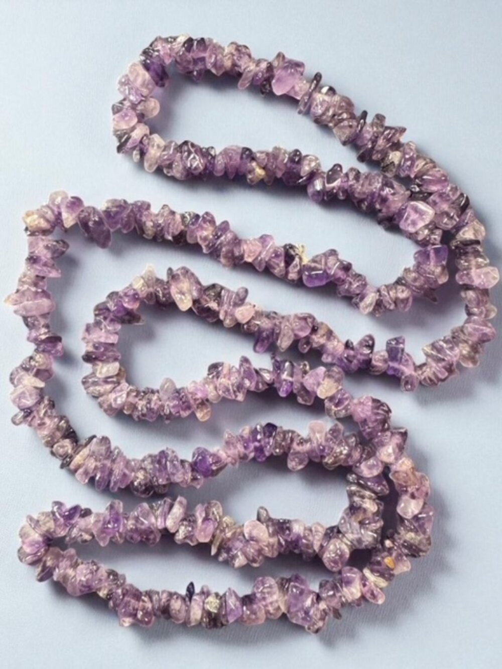 Amethyst Chip 18" Necklace